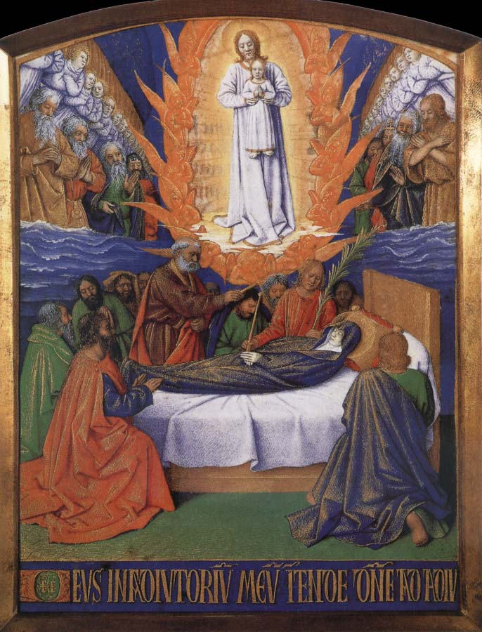 The death of the Virgin, of The golden book of the gentleman